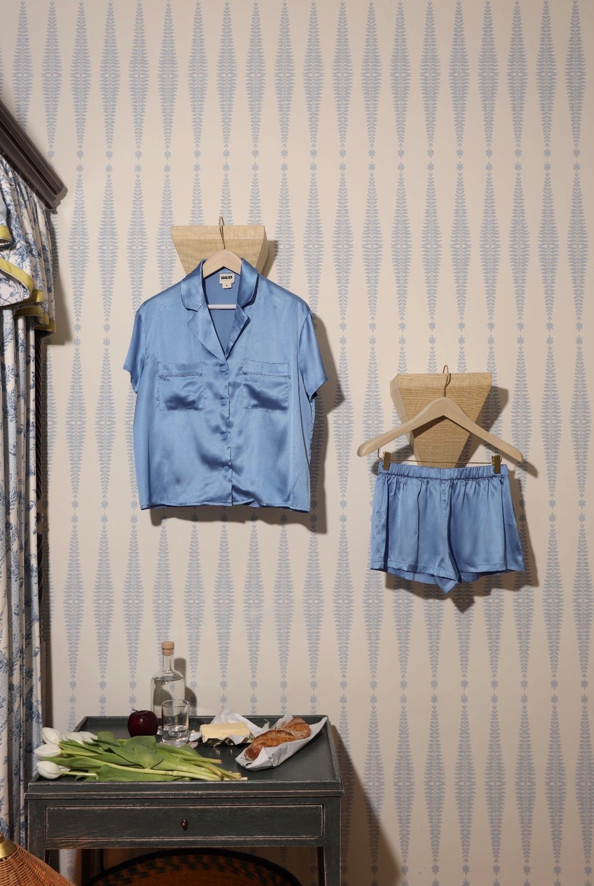Signature Short Set in Cerulean