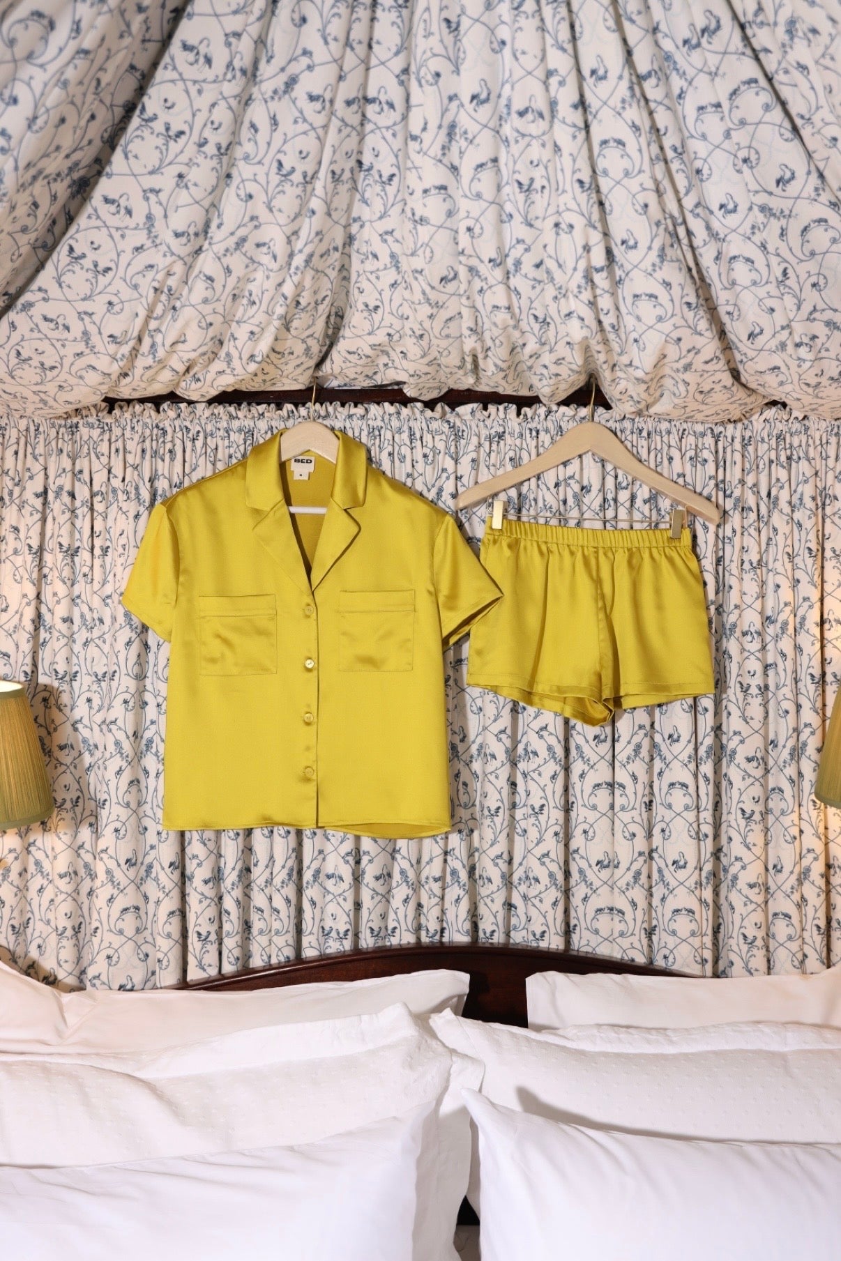Signature Short Set in Chartreuse